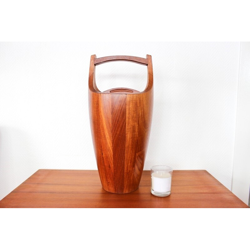 Ice bucket in teak, Jens QUISTGAARD - 1960s