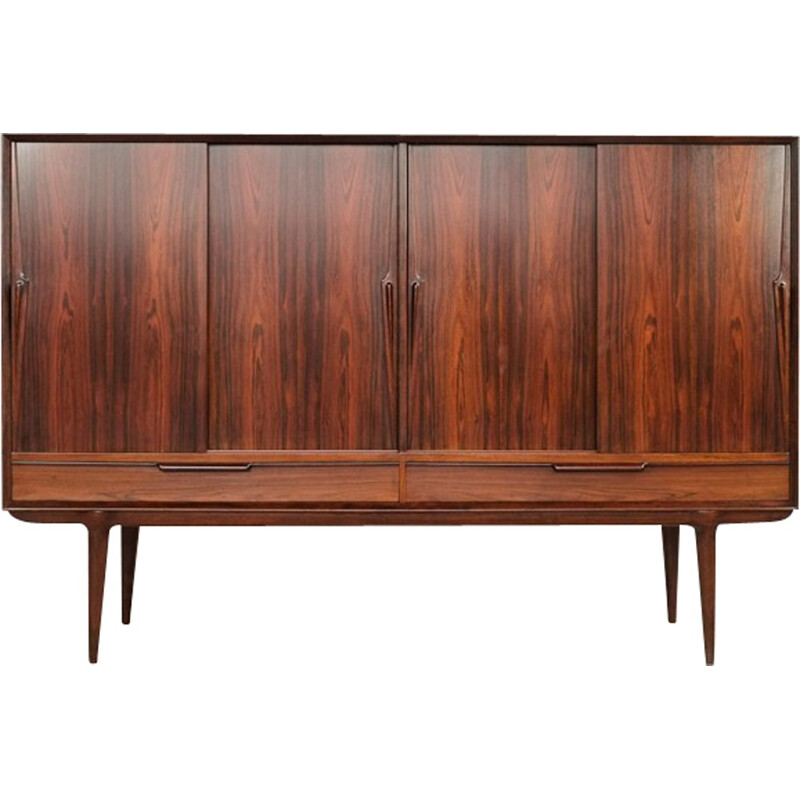 Highboard in rosewood by Omann Jun - 1960s