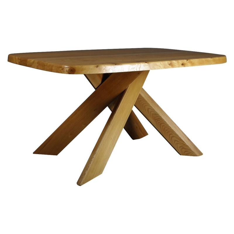 "T35B" Dining table, Pierre CHAPO - 1970s