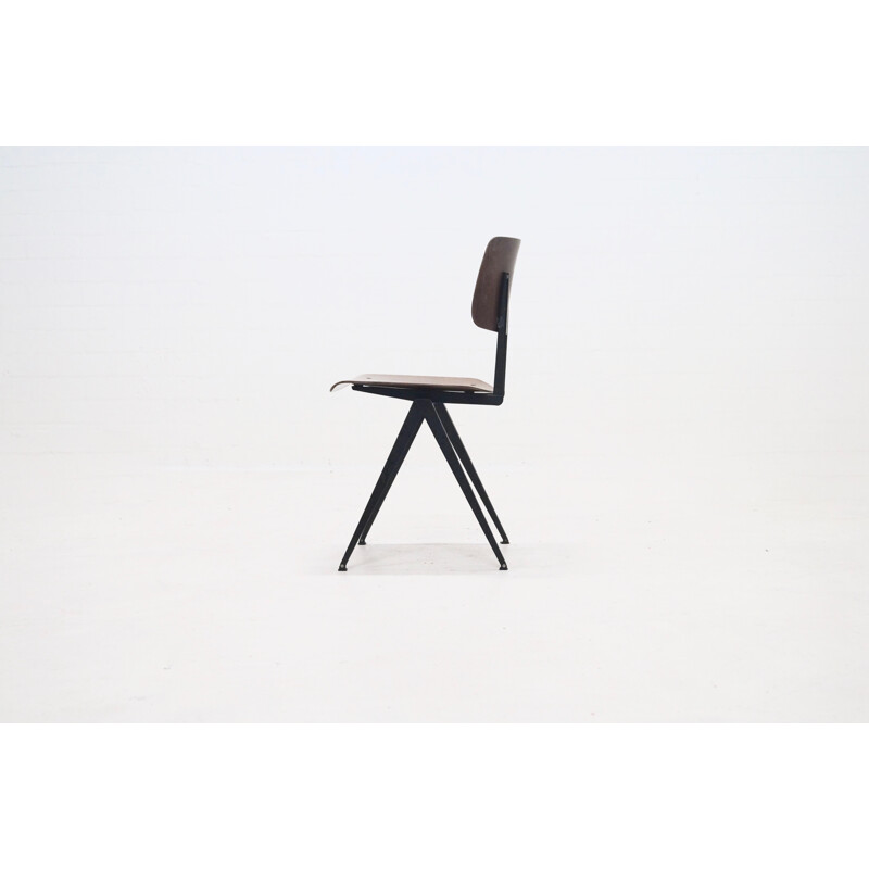 Industrial galvanitas plywood chair S16 - 1960s