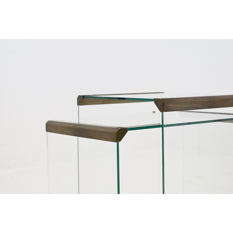 Pair of Italian side tables by Gallotti & Radice - 1970s