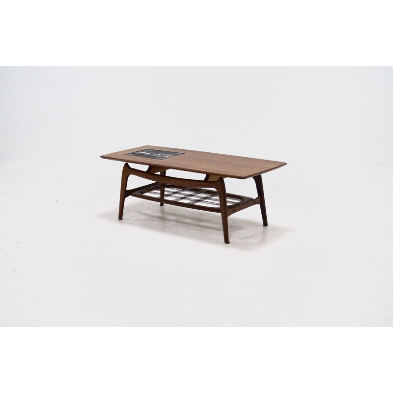 Teak WeBe Coffee Table by Louis van Teeffelen - 1950s