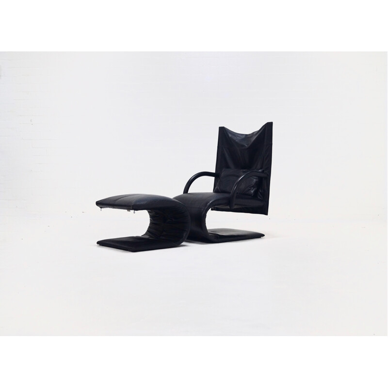 Ligne Roset Zen lounge chair Claude Brisson - 1980s