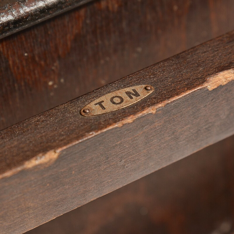 4-seater theatre bench produced by TON - 1950s