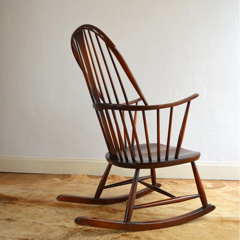 Rocking chair by Lucian Ercolani for Ercol - 1960s