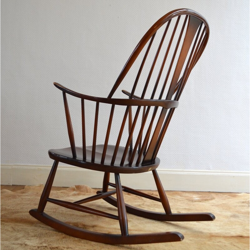 Rocking chair by Lucian Ercolani for Ercol - 1960s