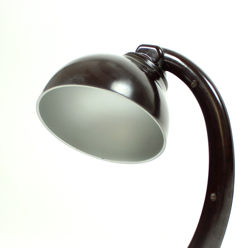 Vintage baquelite table lamp by Eric Kirkman Cole for Ekco Ltd, 1930