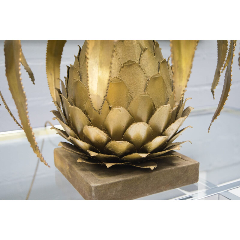 Pineapple table lamp produced by Maison Jansen - 1970s