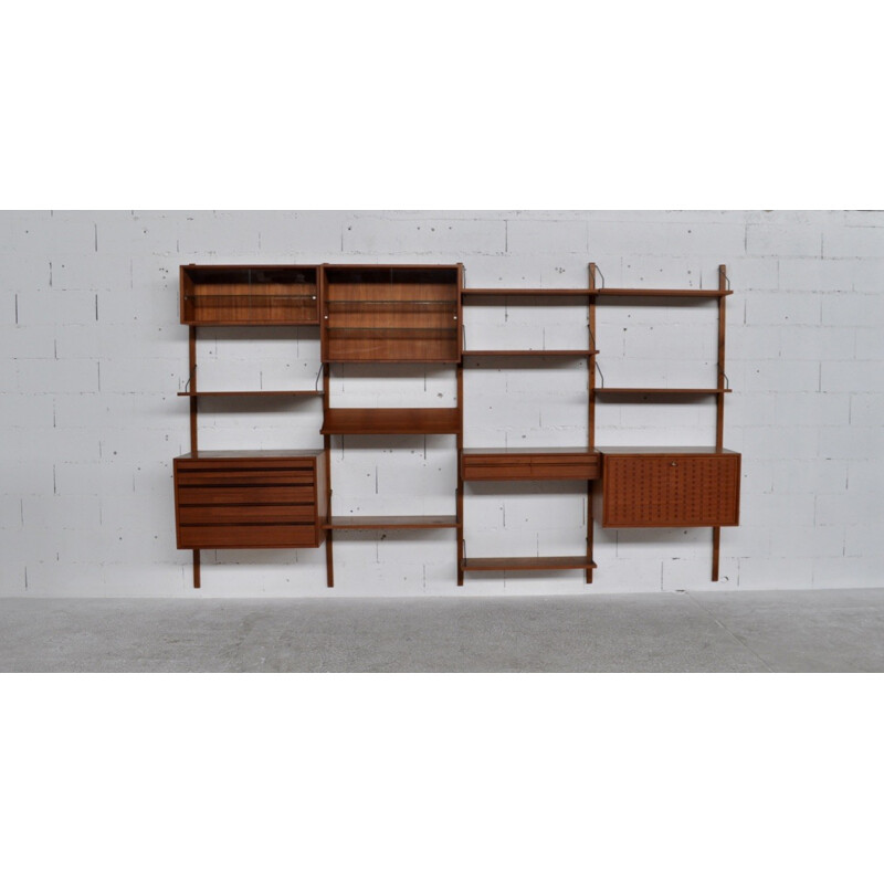 Modular shelving system "Royal System" by Poul Cadovius for Cado - 1950s