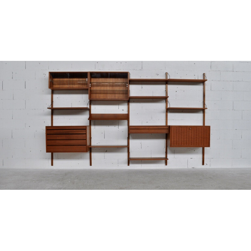 Modular shelving system "Royal System" by Poul Cadovius for Cado - 1950s