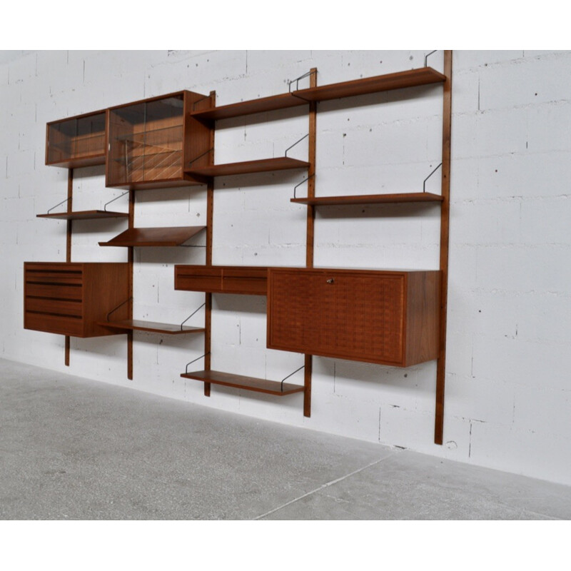 Modular shelving system "Royal System" by Poul Cadovius for Cado - 1950s