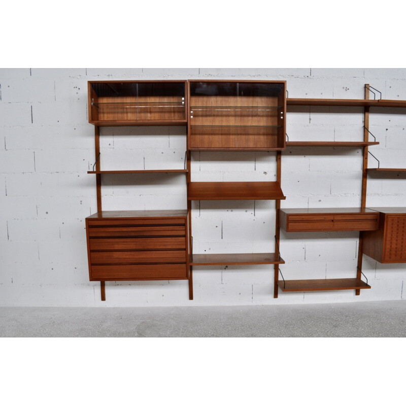 Modular shelving system "Royal System" by Poul Cadovius for Cado - 1950s