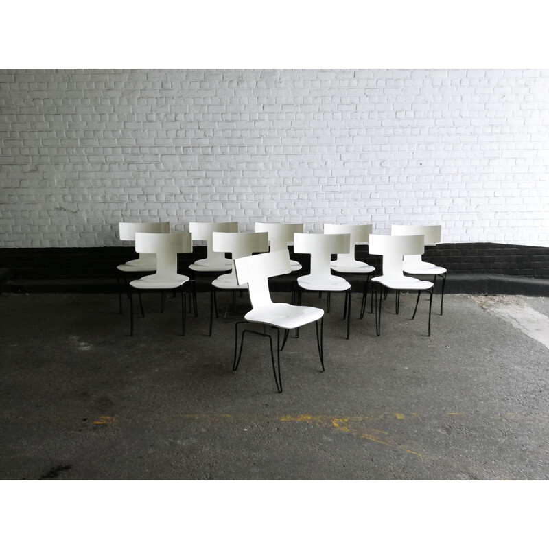 Klismos Anziano chairs by John Hutton for Donghia - 1990s