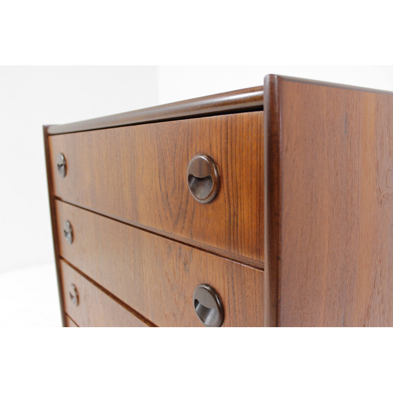 Danish teak chest of drawers - 1960s