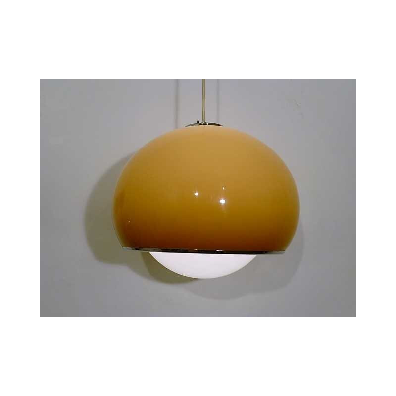 Vintage hanging lamp by Harvey Guzzini - 1970s