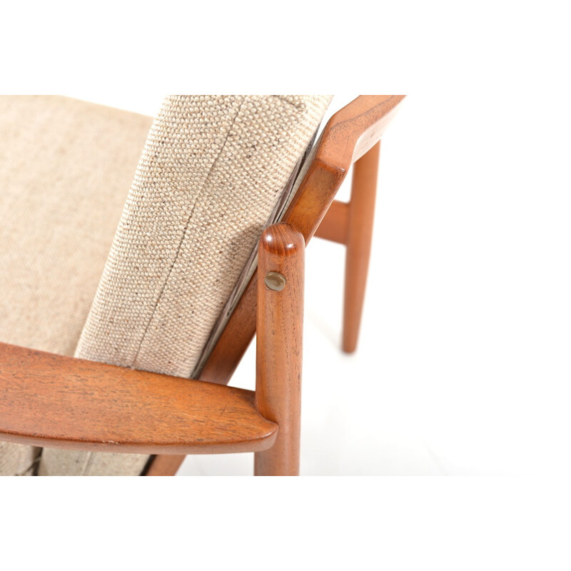 Danish easy chair in teak by Arne Vodder - 1960s