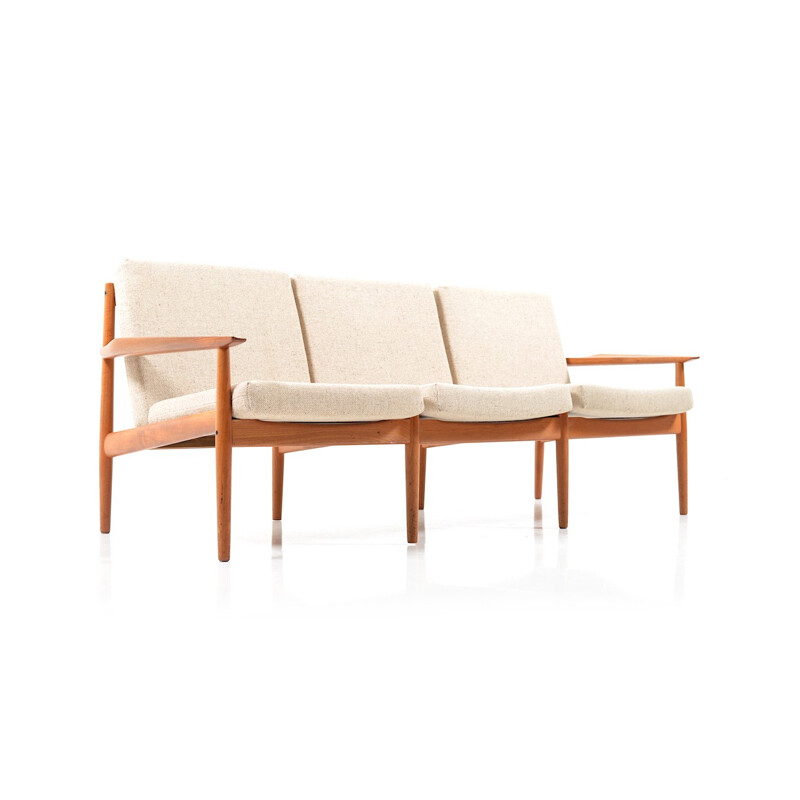 Mid century 3- seater Danish sofa in teak by Arne Vodder - 1950s