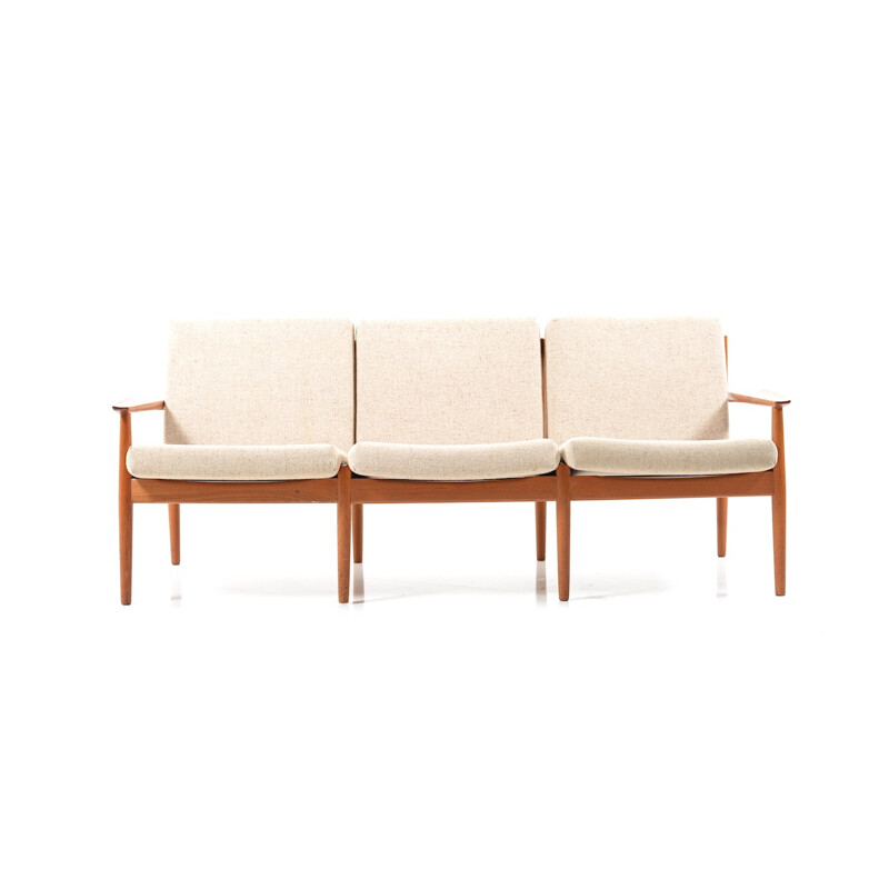 Mid century 3- seater Danish sofa in teak by Arne Vodder - 1950s