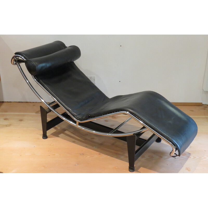 LC4 Chaise Longue by Le Corbusier Perriand and Jeanneret for Cassina - 1970s
