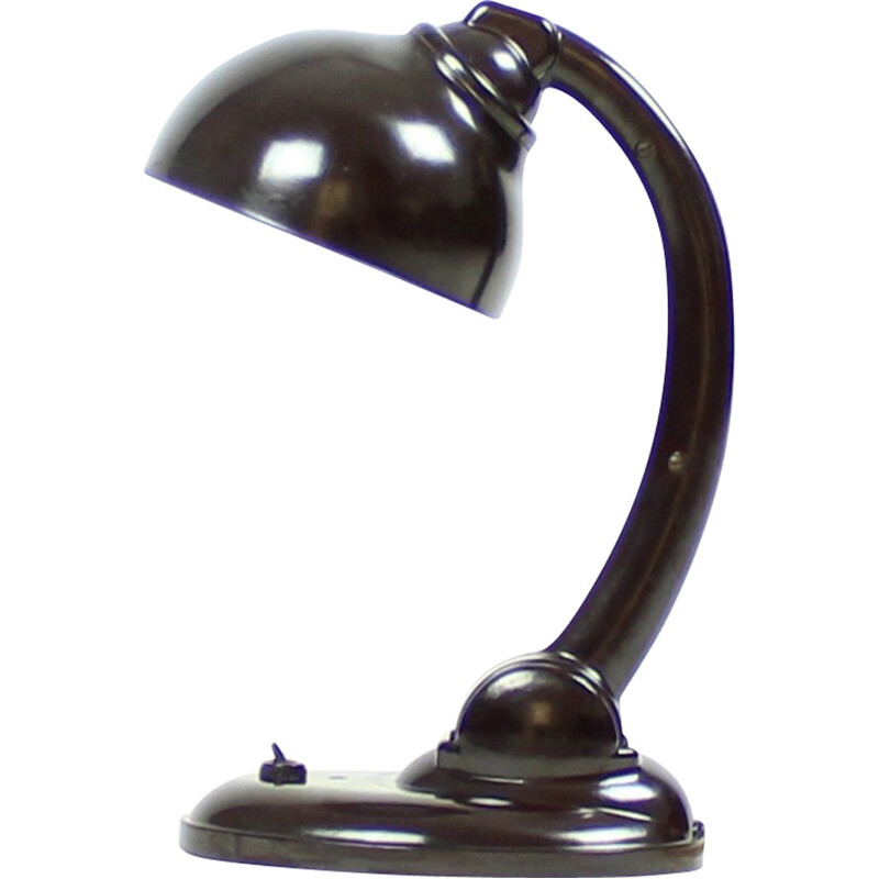 Lampe de table vintage à baquelite par Eric Kirkman Cole pour Ekco Ltd, 1930