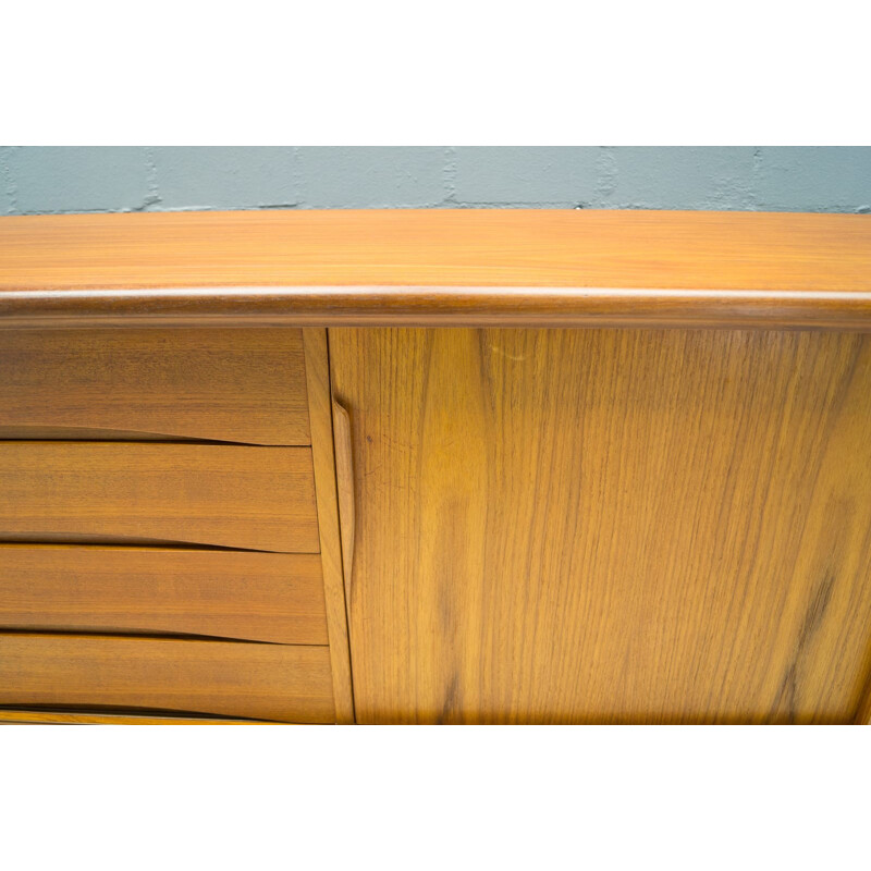 Long Teak Sideboard by Gunni Omann for Axel Christensen Odder - 1960s