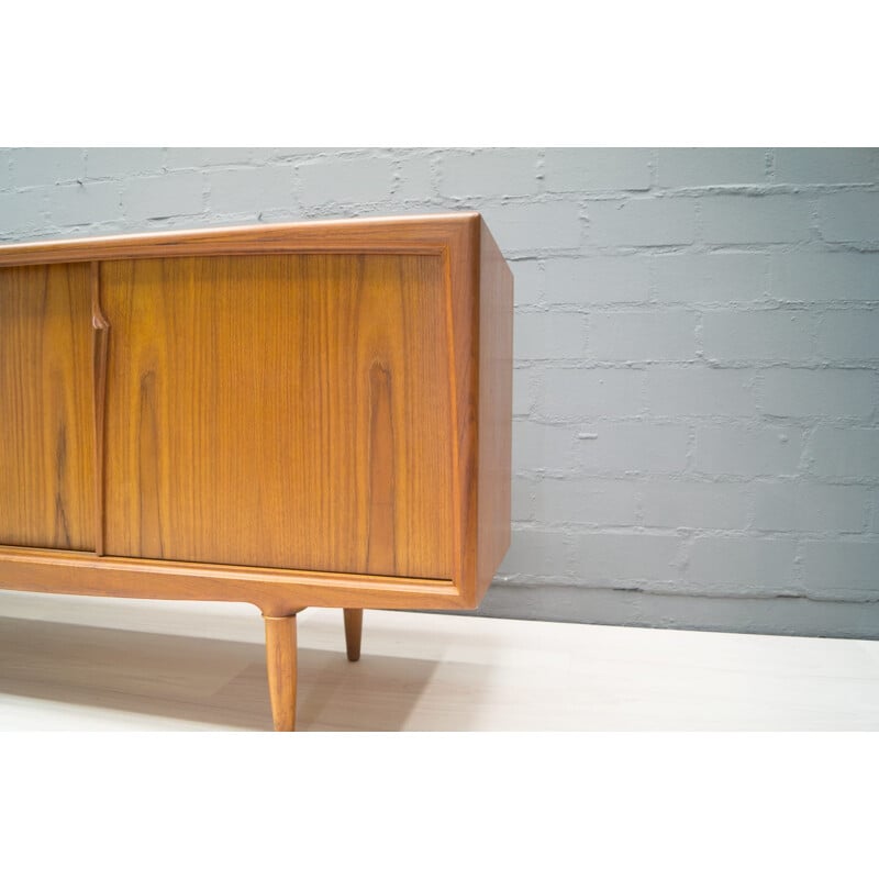 Long Teak Sideboard by Gunni Omann for Axel Christensen Odder - 1960s