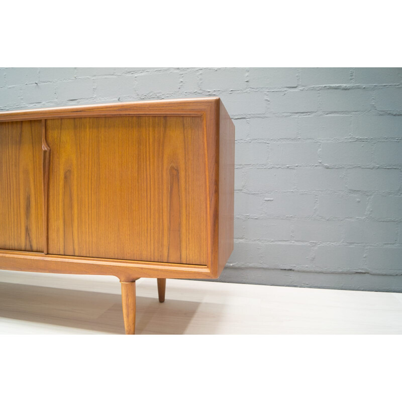 Long Teak Sideboard by Gunni Omann for Axel Christensen Odder - 1960s