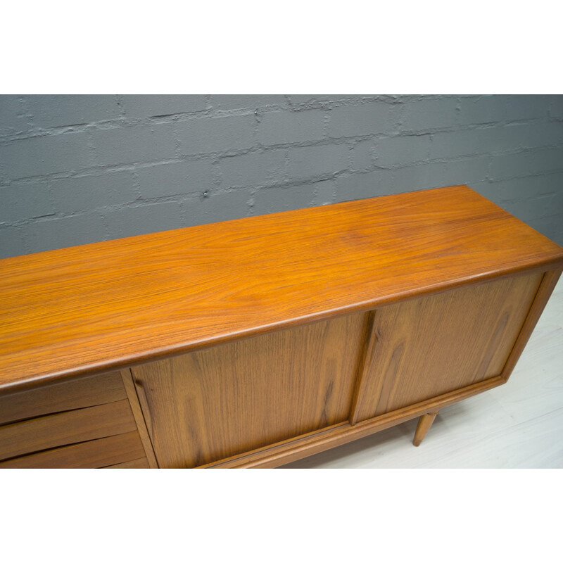 Long Teak Sideboard by Gunni Omann for Axel Christensen Odder - 1960s