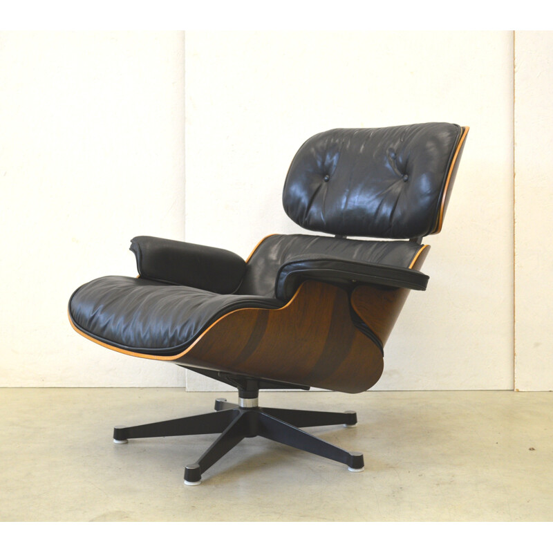 Rosewood lounge Chair by Eames for Herman Miller - 1970s