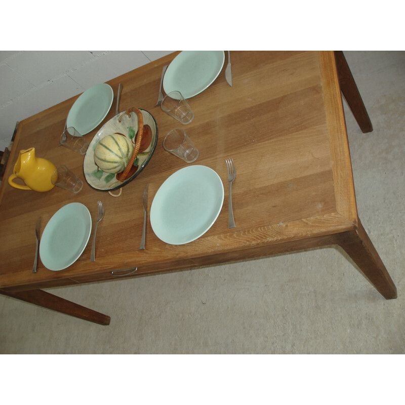 Mid century dining table in wood - 1940s