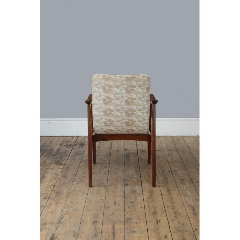 Louis van Teeffelen teak armchair - 1960s