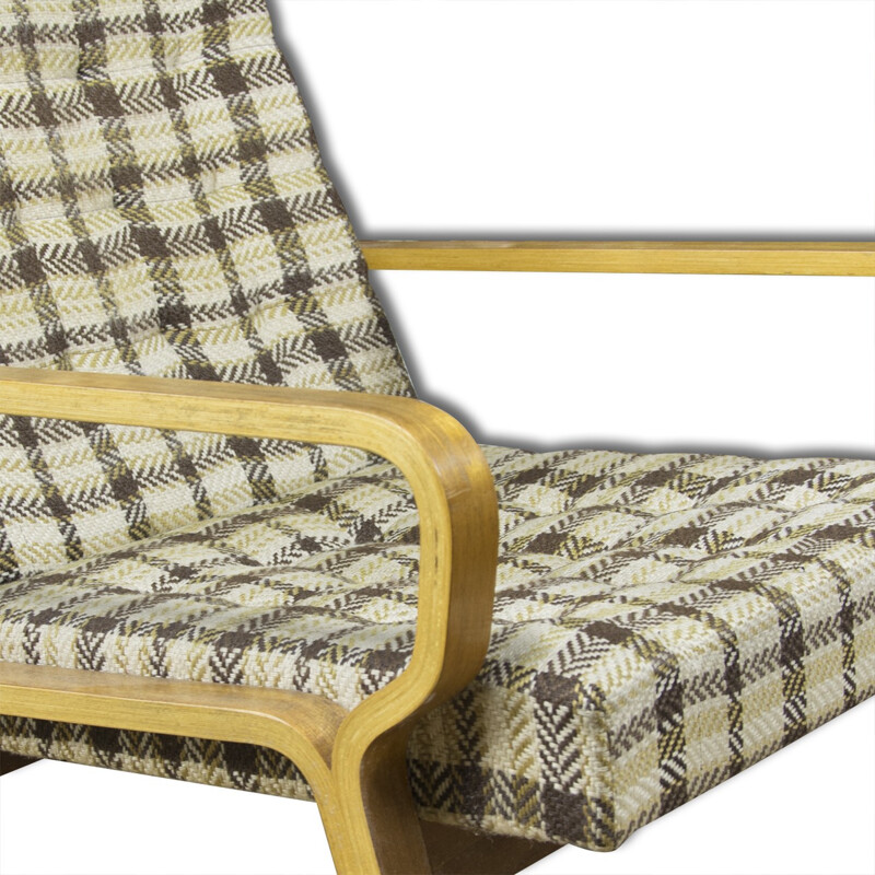 Paire de fauteuils en bois courbé vintage de Drevopodnik Holesov - 1960