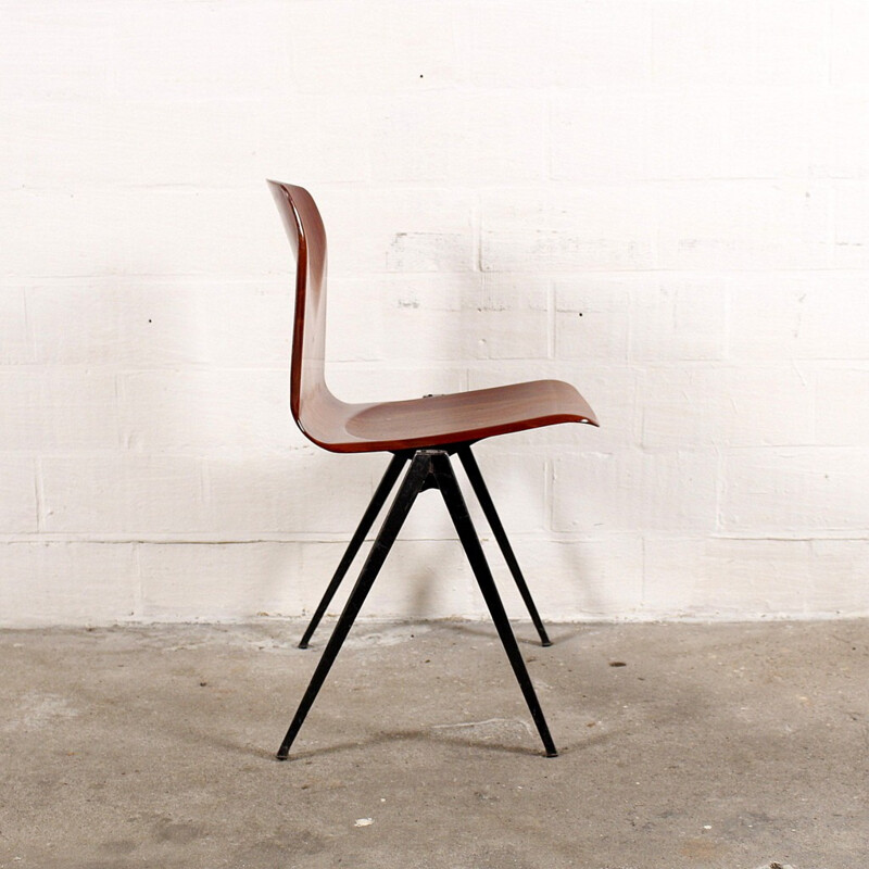 Set of 10 vintage rosewood chairs - 1960s