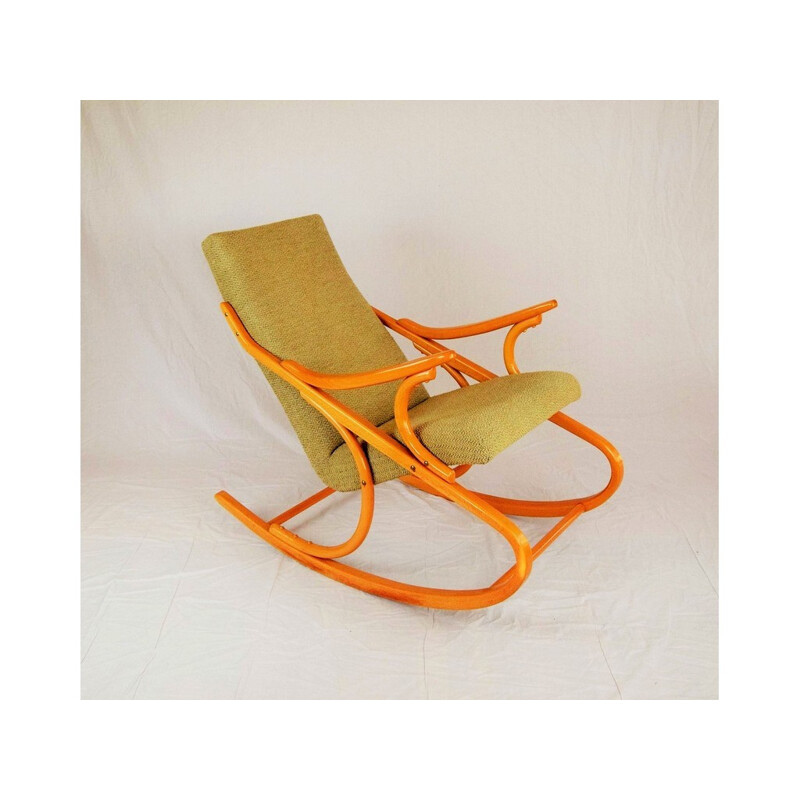 Bentwood rocking chair Ton - 1960s