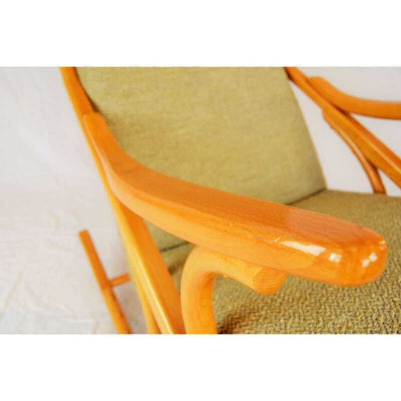 Bentwood rocking chair Ton - 1960s