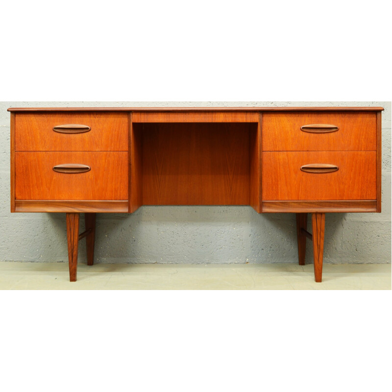 Mid-Century Teak Desk by Jentique - 1960s