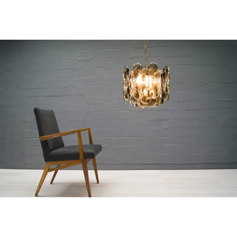 Vintage suspension lamp by J.T. Kalmar, Austria 1960