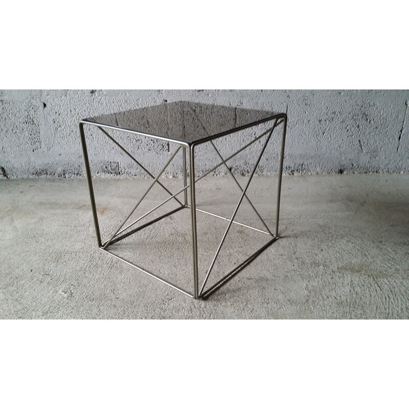 Cubist coffee table by  Max Sauze - 1970s