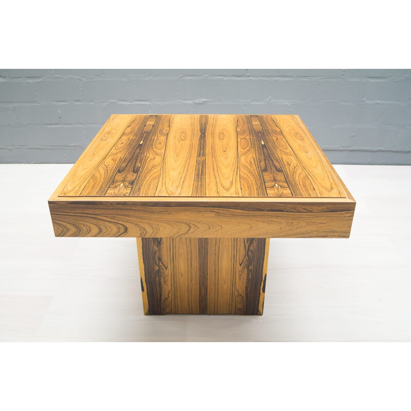 Square Side Table in Rosewood - 1960s