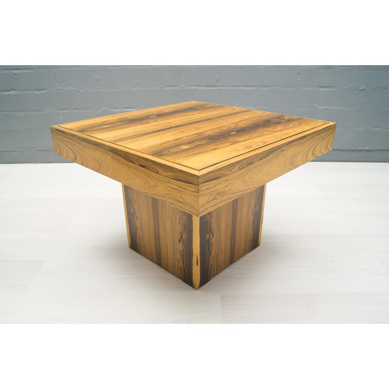 Square Side Table in Rosewood - 1960s