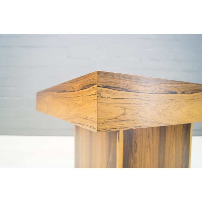 Square Side Table in Rosewood - 1960s