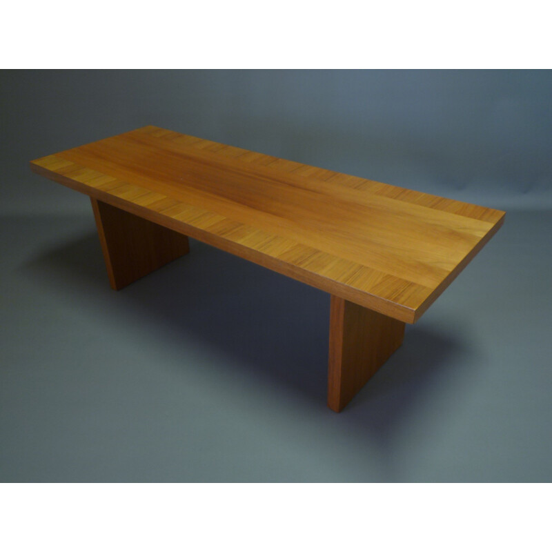 Scandinavian coffee table in teak - 1950s