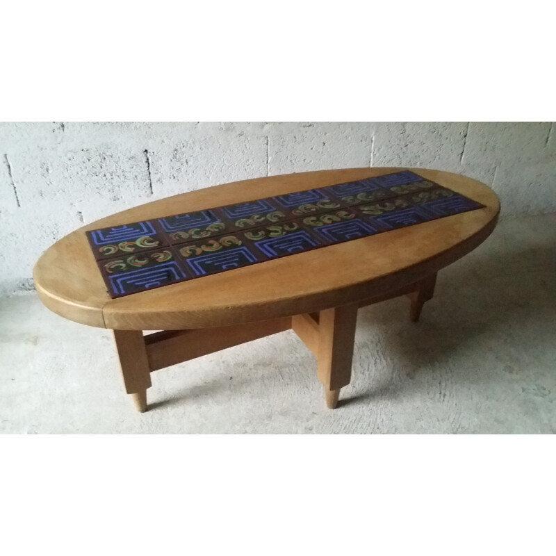 Votre Maison coffee table by Guillerme and Chambron - 1960s