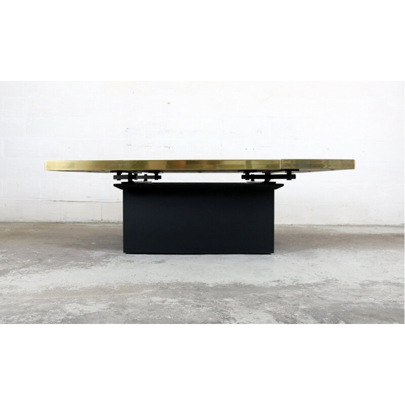 Coffee table in copper and brass - 1970s