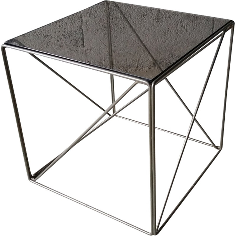 Cubist coffee table by  Max Sauze - 1970s