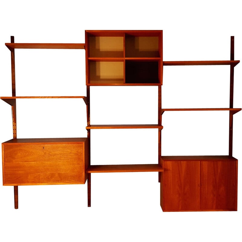 Scandinavian teak bookcase by Poul Cadovius - 1960s