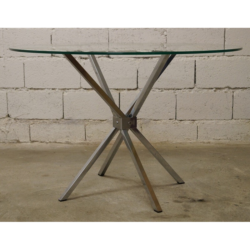 Dining table in glass - 1970s