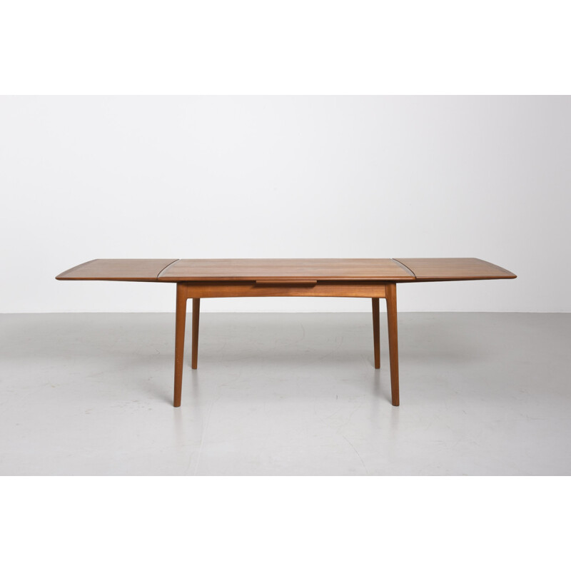 Table en teck d'Aksel Poul Jensen pour Madsen - 1960