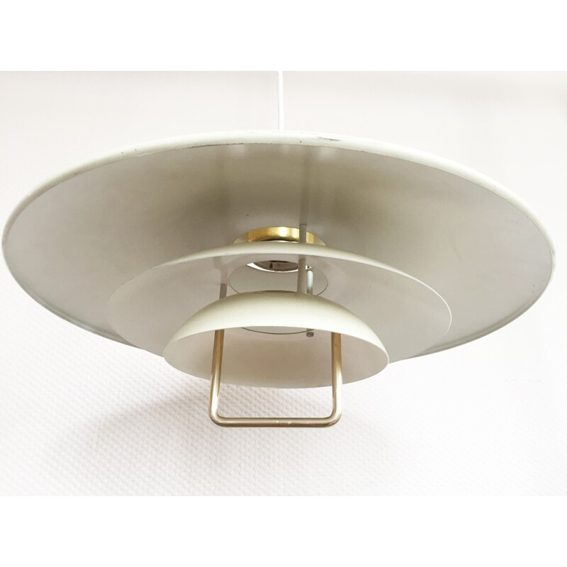 JEKA vintage scandinavian pendant lamp - 1970s