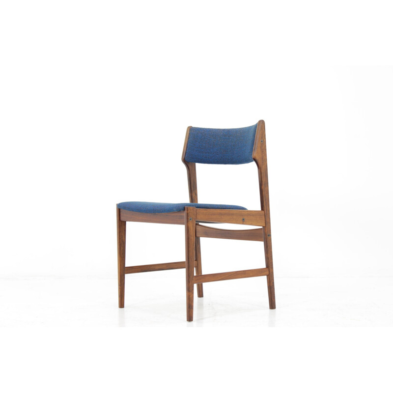 Set of 4 Scandinavian rosewood dining chair - 1960s